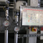 Control panel of GazEla installation